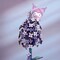 Hello Kitty® and Friends Kuromi Lilac - 3D Wooden Flower Puzzle